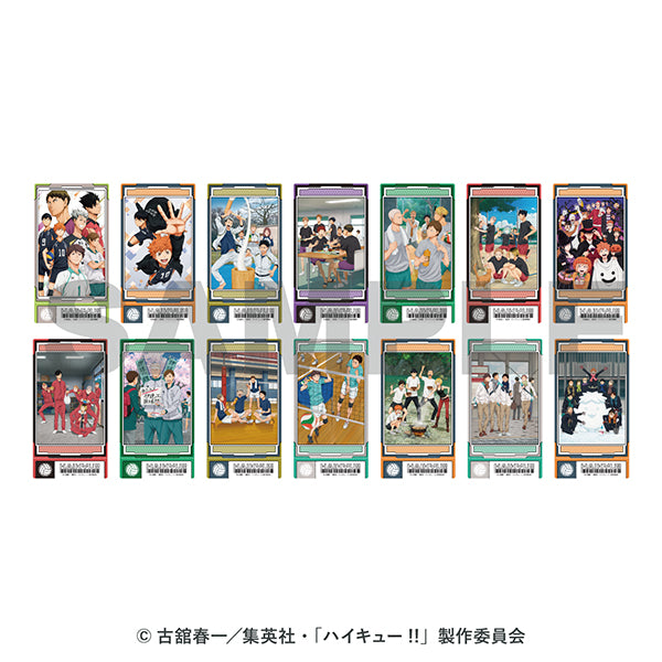 ハイキュー!!_ビジュアルクリアチケット 2【コンプリートBOX/13パック入り】