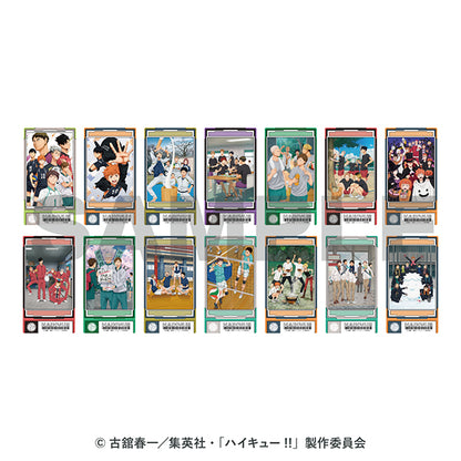 ハイキュー!!_ビジュアルクリアチケット 2【コンプリートBOX/13パック入り】