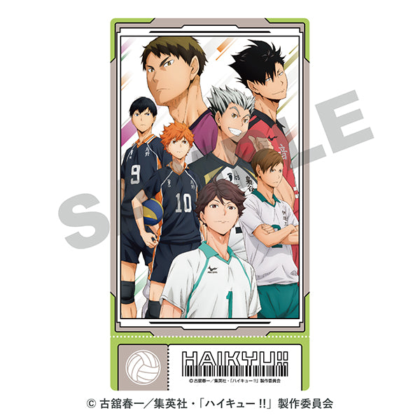 ハイキュー!!_ビジュアルクリアチケット 2【コンプリートBOX/13パック入り】
