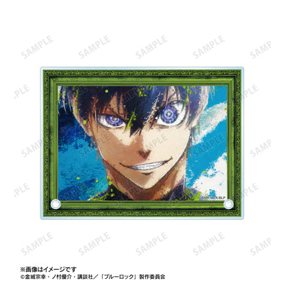 ブルーロック_潔 世一 grunge CANVAS A6アクリルパネル