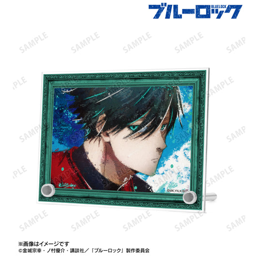 ブルーロック_糸師 凛 grunge CANVAS A6アクリルパネル