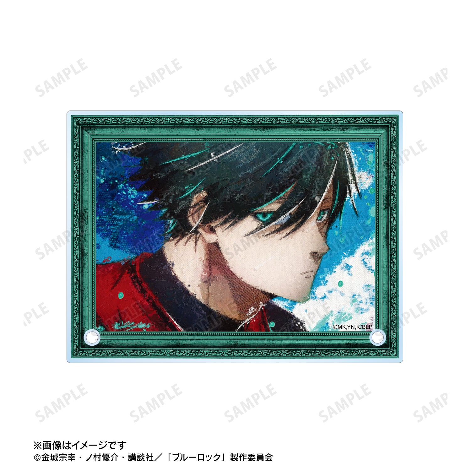 ブルーロック_糸師 凛 grunge CANVAS A6アクリルパネル