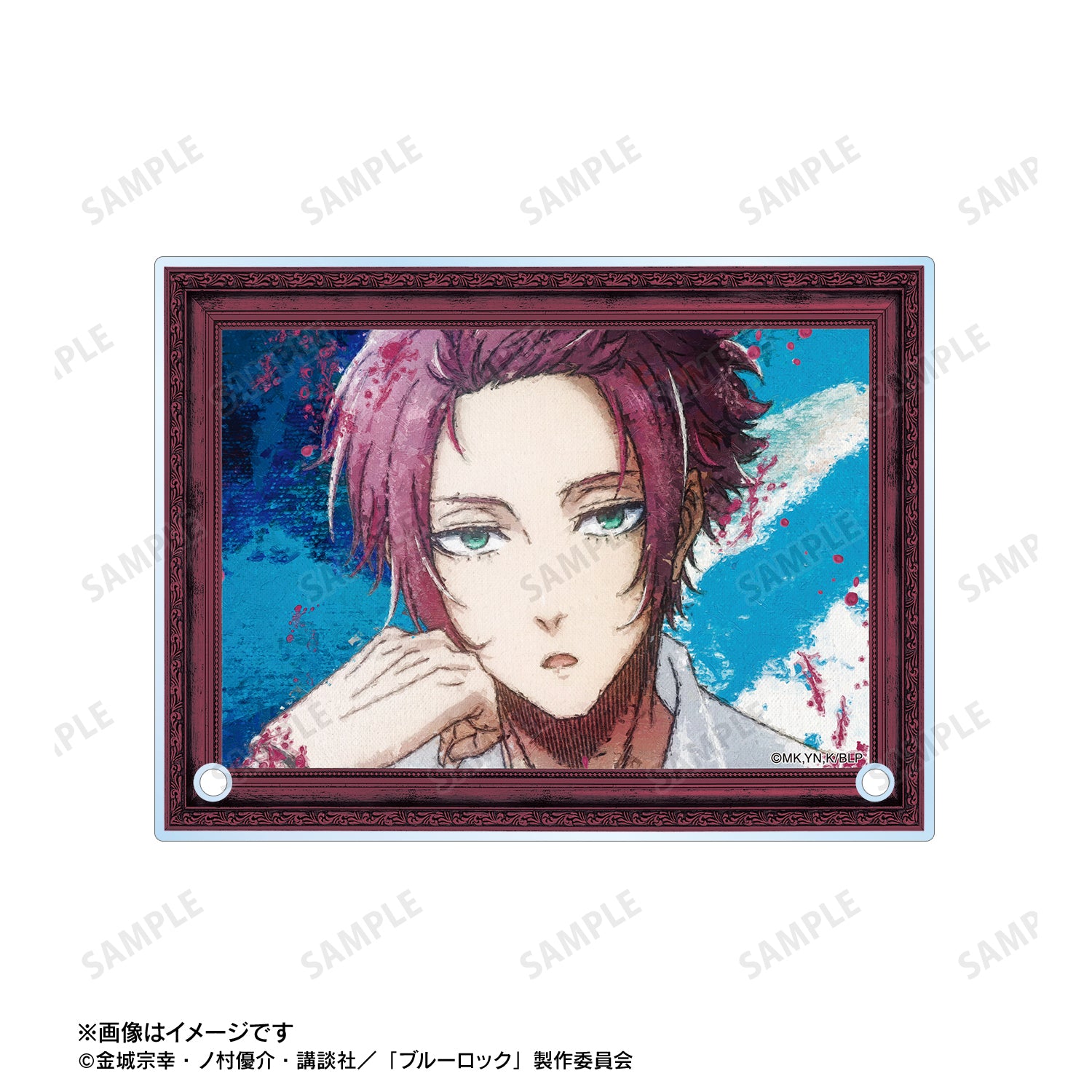 ブルーロック_糸師 冴 grunge CANVAS A6アクリルパネル
