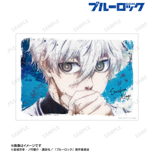 ブルーロック_凪 誠士郎 grunge CANVAS A3マット加工ポスター