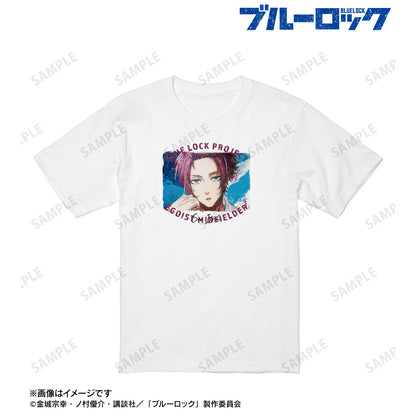 ブルーロック_糸師 冴 grunge CANVAS Tシャツメンズ