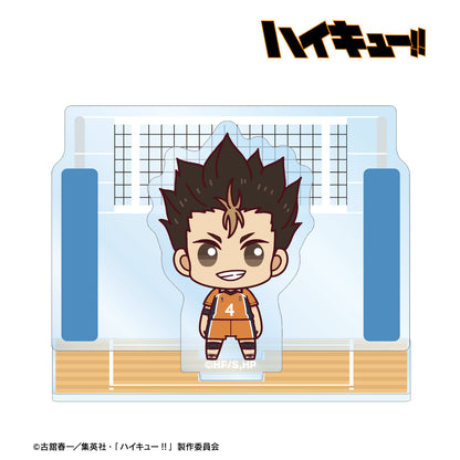 ハイキュー!!_西谷 夕 ちょこんと！ ジオラマ風アクリルスタンド