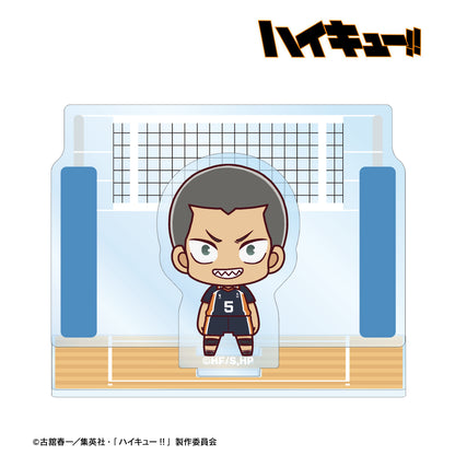 ハイキュー!!_田中龍之介 ちょこんと！ ジオラマ風アクリルスタンド