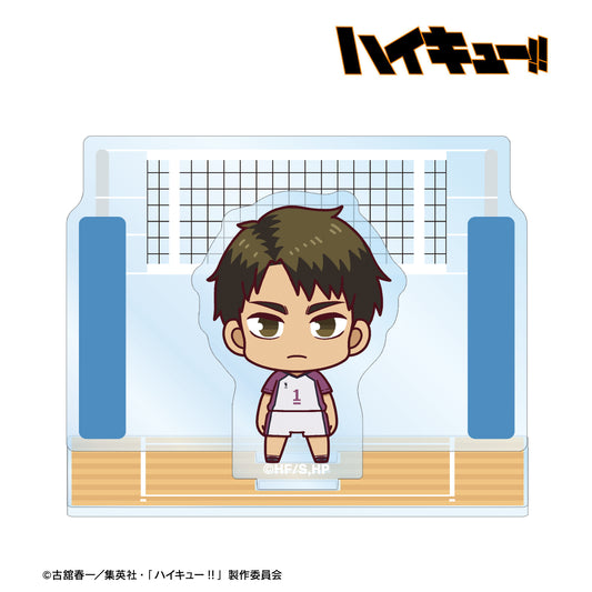 ハイキュー!!_牛島若利 ちょこんと！ ジオラマ風アクリルスタンド