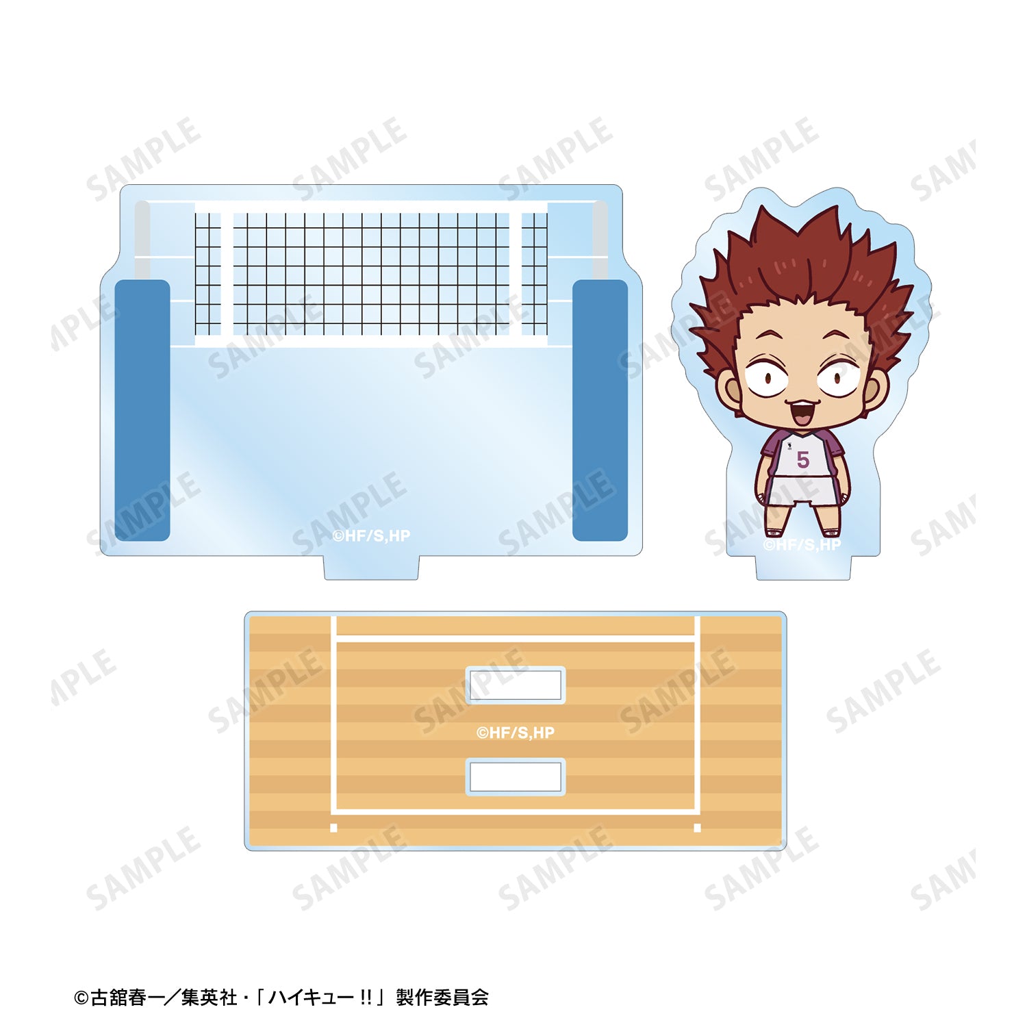 ハイキュー!!_天童 覚 ちょこんと！ ジオラマ風アクリルスタンド