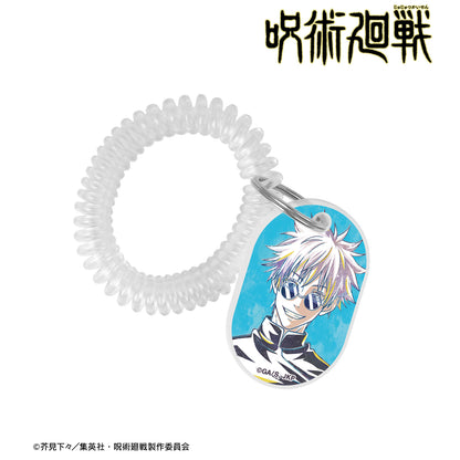 呪術廻戦_五条 悟 Ani-Art 第2弾 懐玉・玉折 ロッカーキー風アクリルキーホルダー B