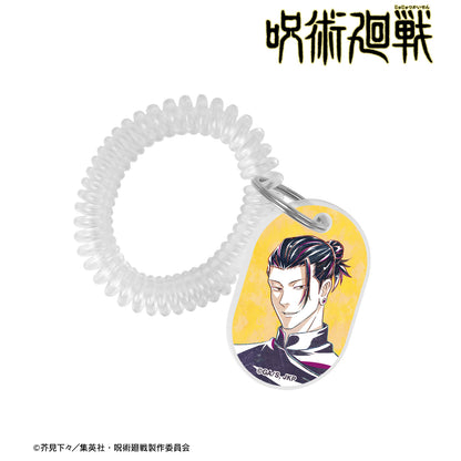 呪術廻戦_夏油 傑 Ani-Art 第2弾 懐玉・玉折 ロッカーキー風アクリルキーホルダー A