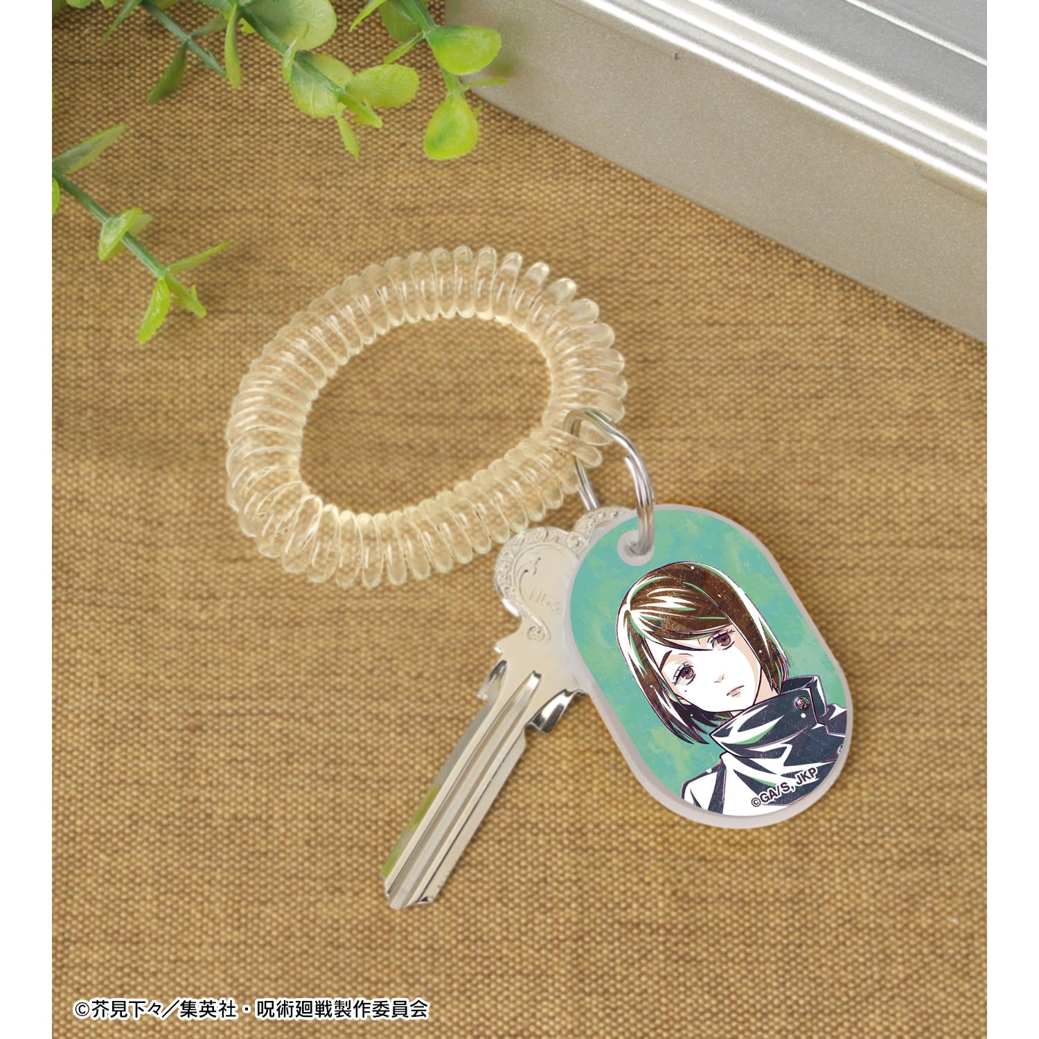 呪術廻戦_家入硝子 Ani-Art 第2弾 懐玉・玉折 ロッカーキー風アクリルキーホルダー