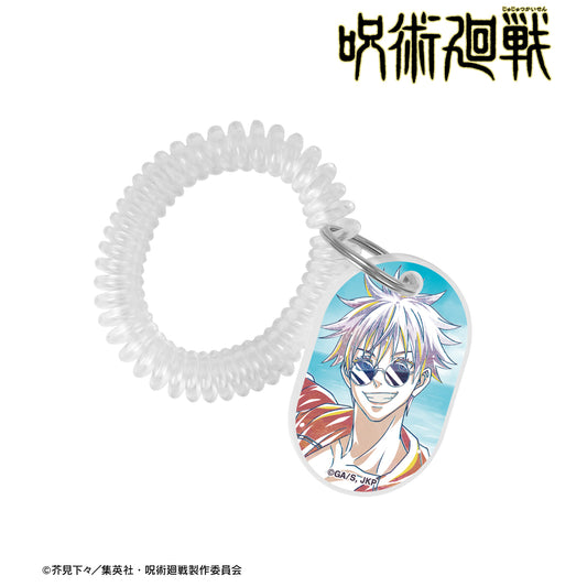 呪術廻戦_五条 悟 めんそーれ Ani-Art 第2弾 懐玉・玉折 ロッカーキー風アクリルキーホルダー