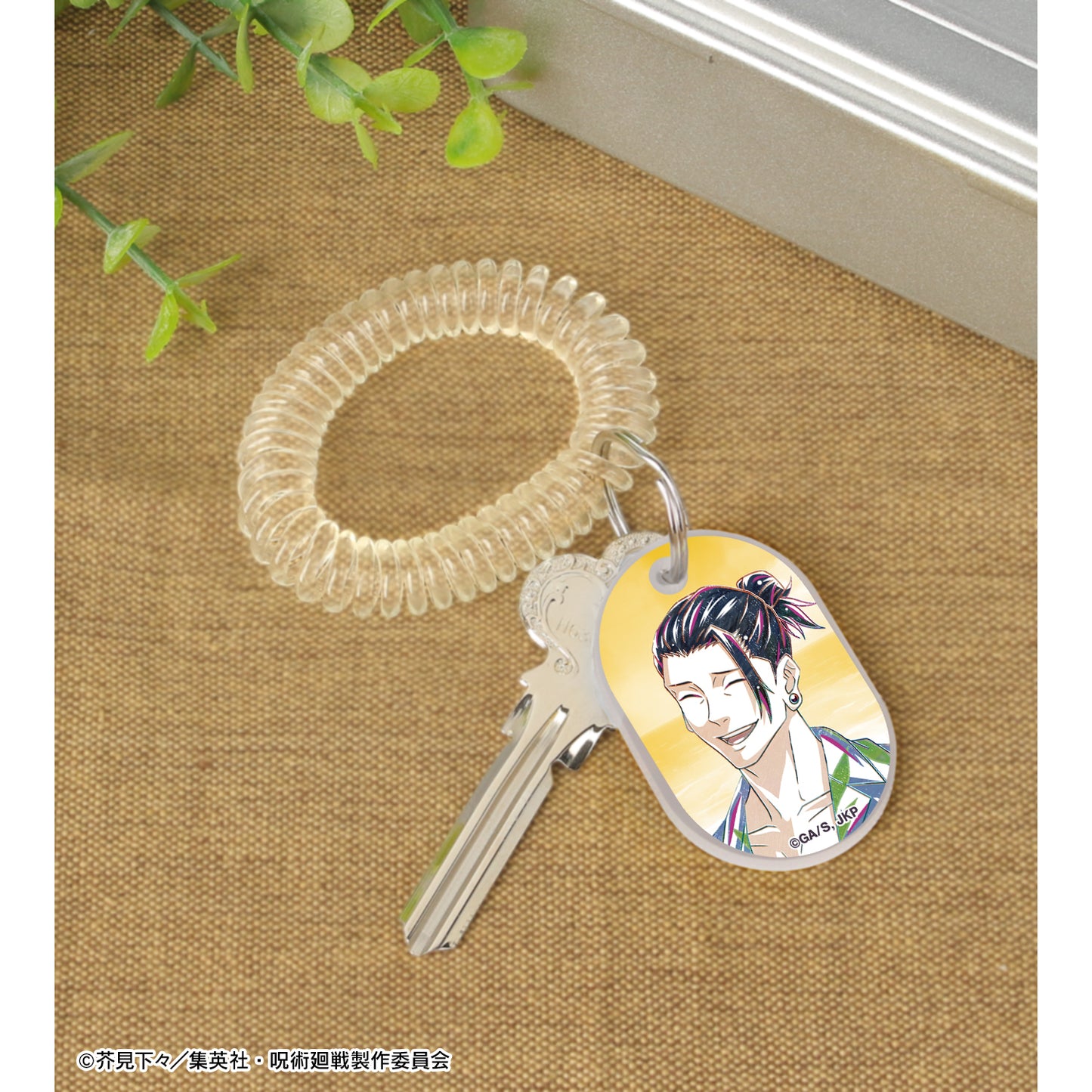 呪術廻戦_夏油 傑 めんそーれ Ani-Art 第2弾 懐玉・玉折 ロッカーキー風アクリルキーホルダー