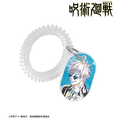 呪術廻戦_五条 悟 スーツ Ani-Art 第2弾 懐玉・玉折 ロッカーキー風アクリルキーホルダー