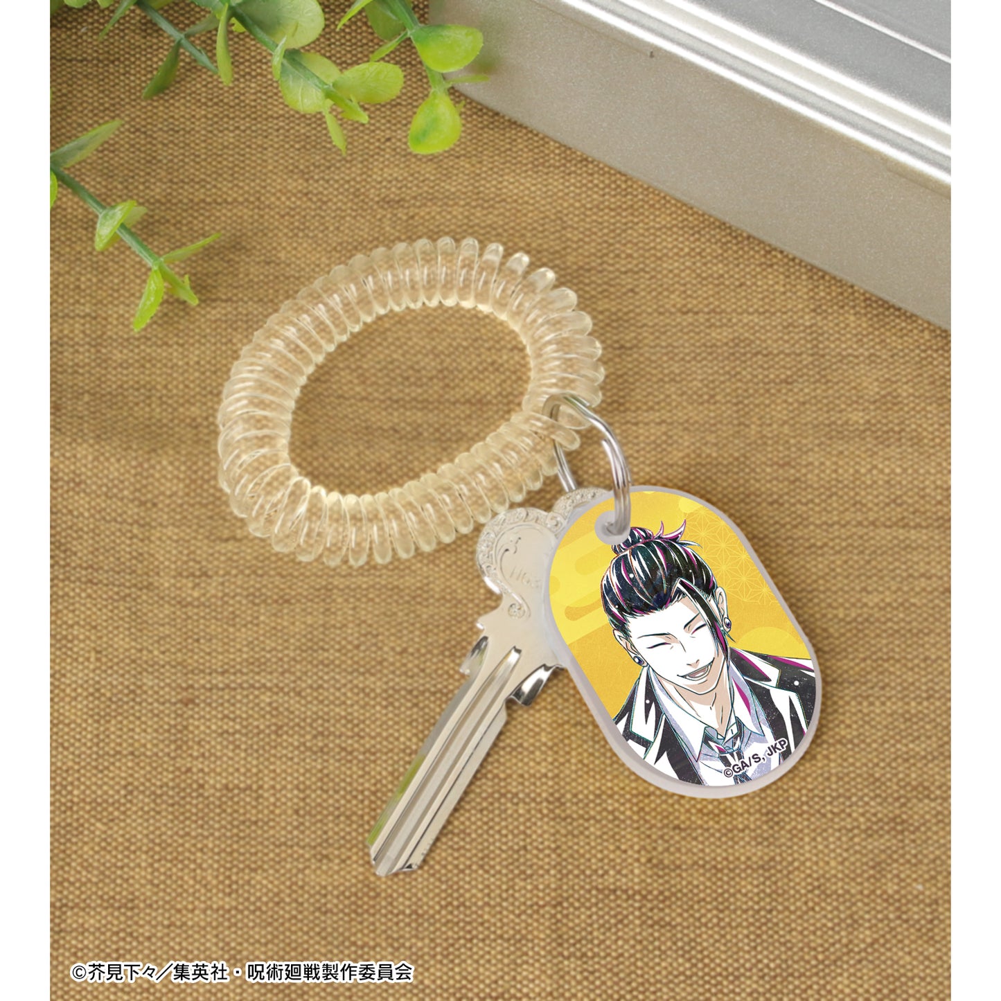 呪術廻戦_夏油 傑 スーツ Ani-Art 第2弾 懐玉・玉折 ロッカーキー風アクリルキーホルダー