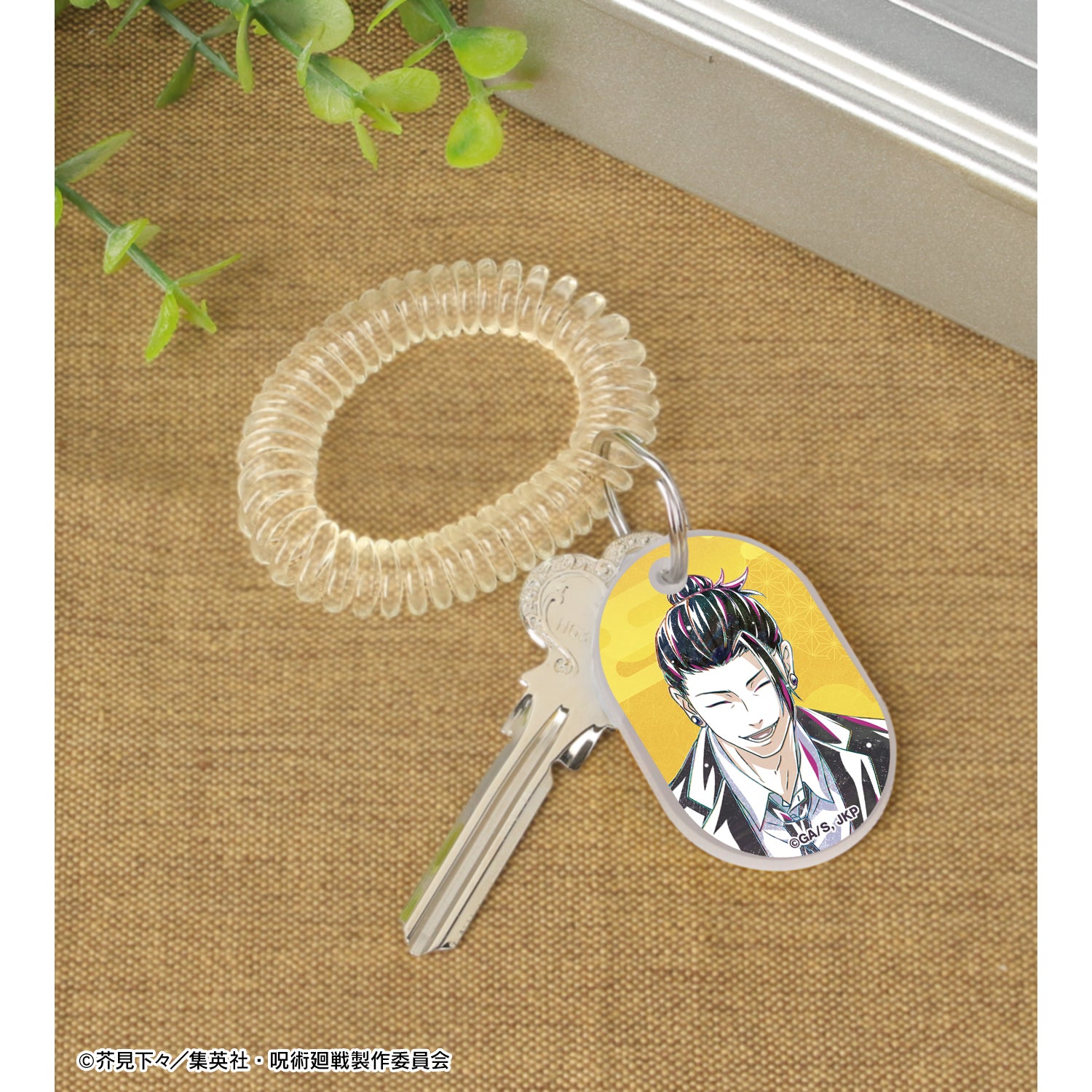 呪術廻戦_夏油 傑 スーツ Ani-Art 第2弾 懐玉・玉折 ロッカーキー風アクリルキーホルダー