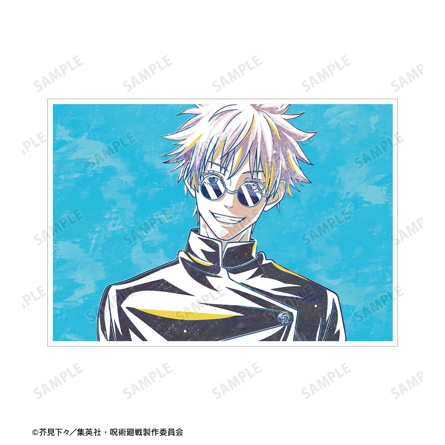 呪術廻戦_五条 悟 Ani-Art 第2弾 懐玉・玉折 A5イラストカード B