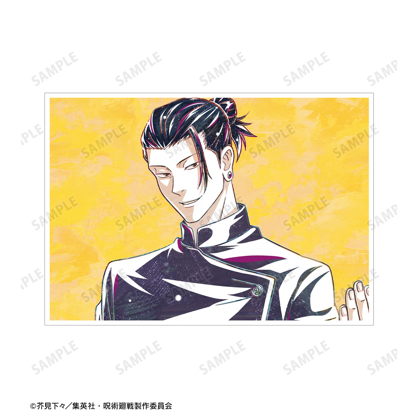 呪術廻戦_夏油 傑 Ani-Art 第2弾 懐玉・玉折 A5イラストカード A