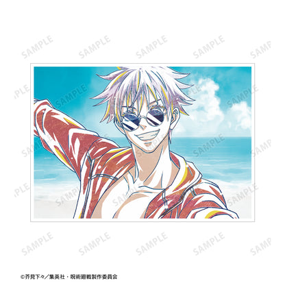 呪術廻戦_五条 悟 めんそーれ Ani-Art 第2弾 懐玉・玉折 A5イラストカード