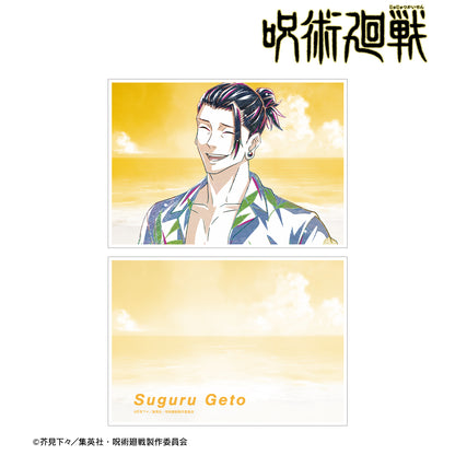 呪術廻戦_夏油 傑 めんそーれ Ani-Art 第2弾 懐玉・玉折 A5イラストカード