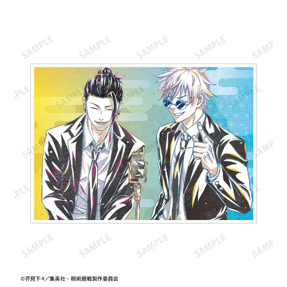 呪術廻戦_五条 悟・夏油 傑 スーツ Ani-Art 第2弾 懐玉・玉折 A5イラストカード