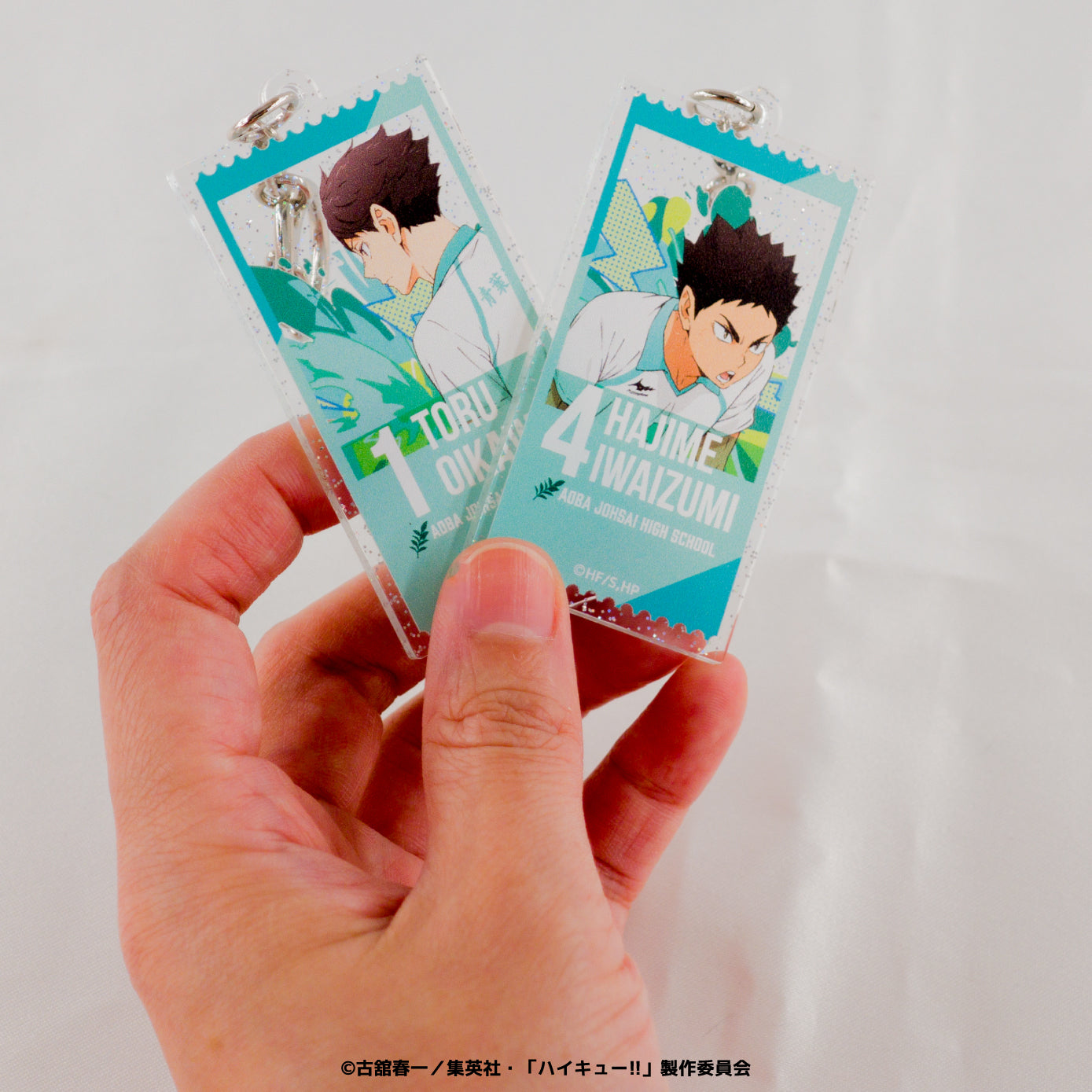 ハイキュー!!_ランダムラメアクリルキーホルダー ＢＯＸ(全8種) 【コンプリートBOX／8個入り】