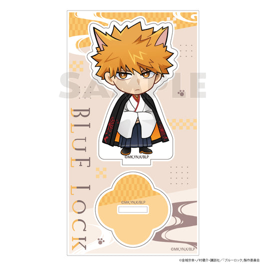 ブルーロック_アクリルスタンド（國神 錬介／和服ケモミミ）