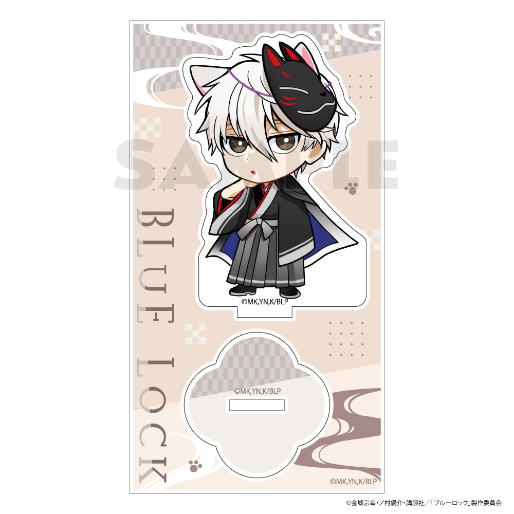 ブルーロック_アクリルスタンド（凪 誠士郎／和服ケモミミ）