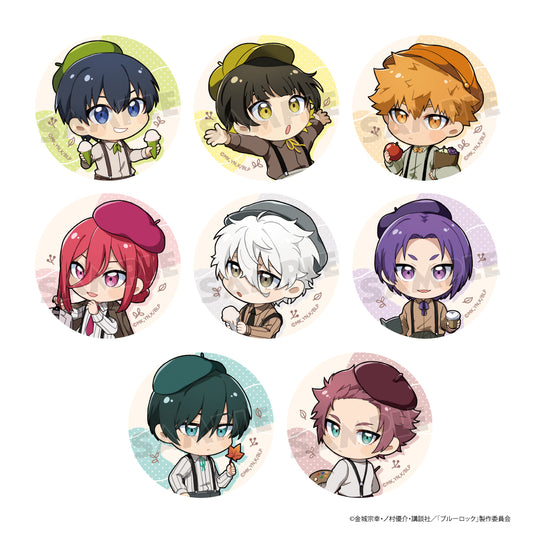 ブルーロック_トレーディング缶バッジ（秋／ミニキャラ）　【BOX／8個入り】