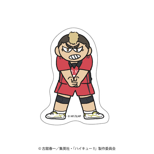 ハイキュー!!_ジロリ ダイカットステッカー試合ver.(山本猛虎)