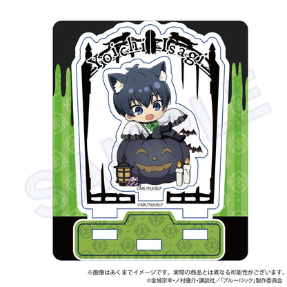 ブルーロック_トレーディングぷちアクリルスタンド ブラックハロウィン ver.【BOX／9個入り】