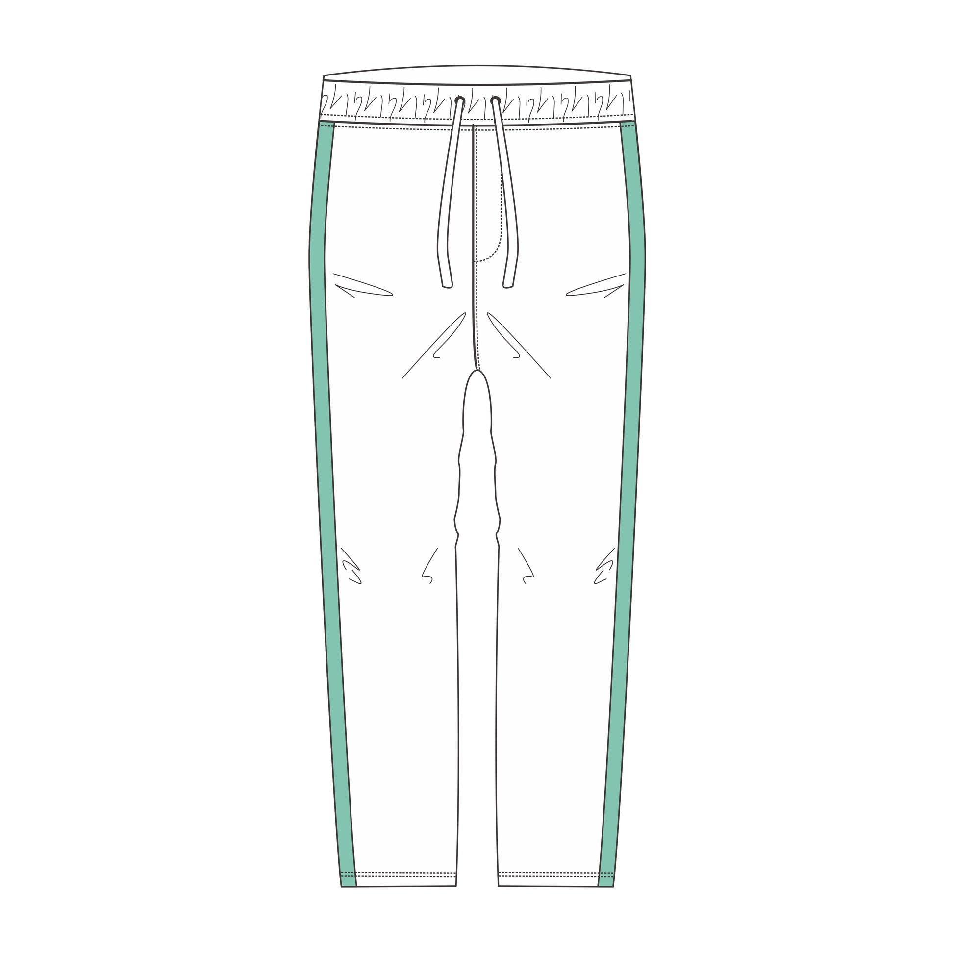 ハイキュー!!_Lサイズ_高校ジャージ パンツ 青葉城西高校