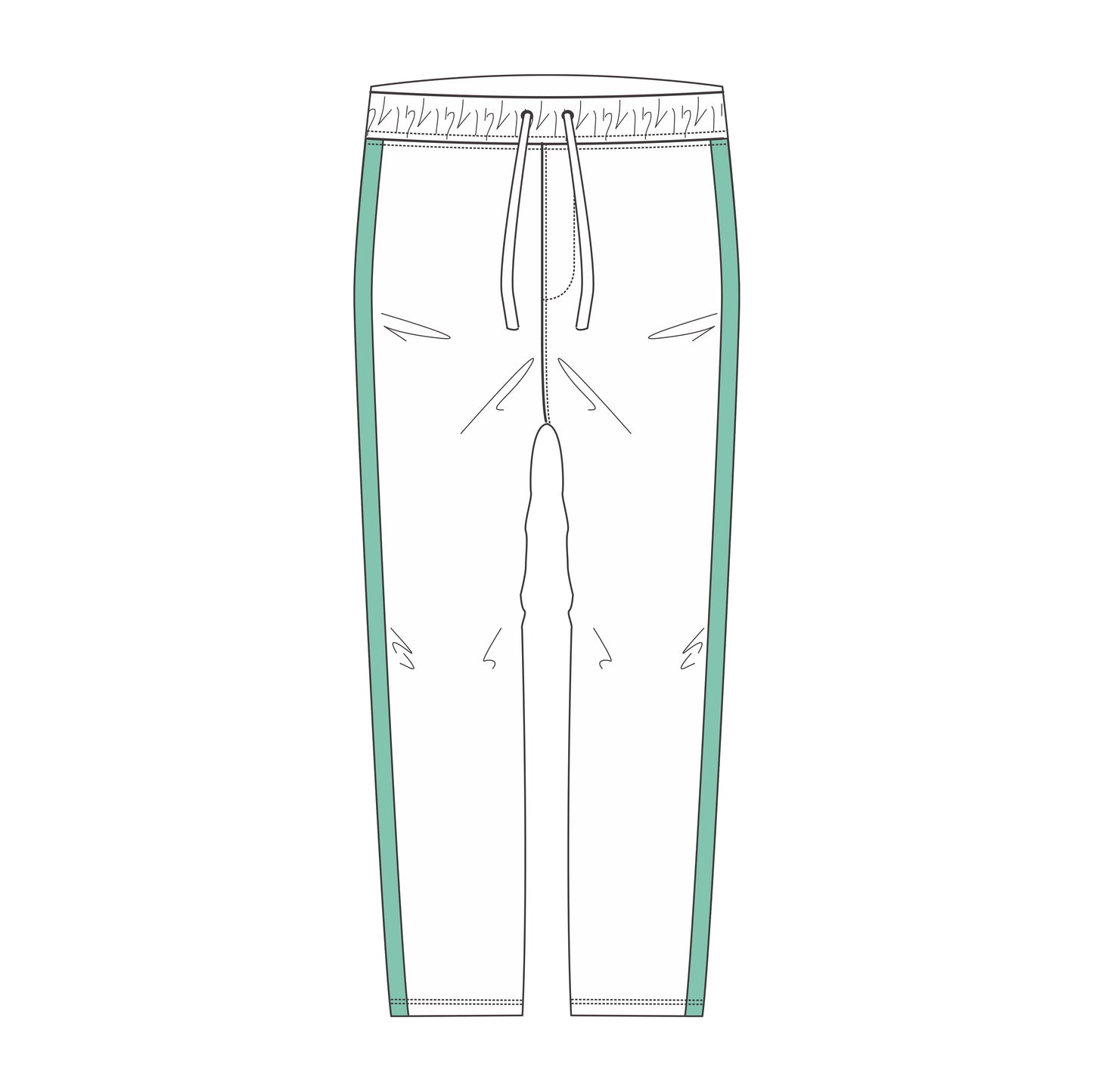 ハイキュー!!_XLサイズ_高校ジャージ パンツ 青葉城西高校