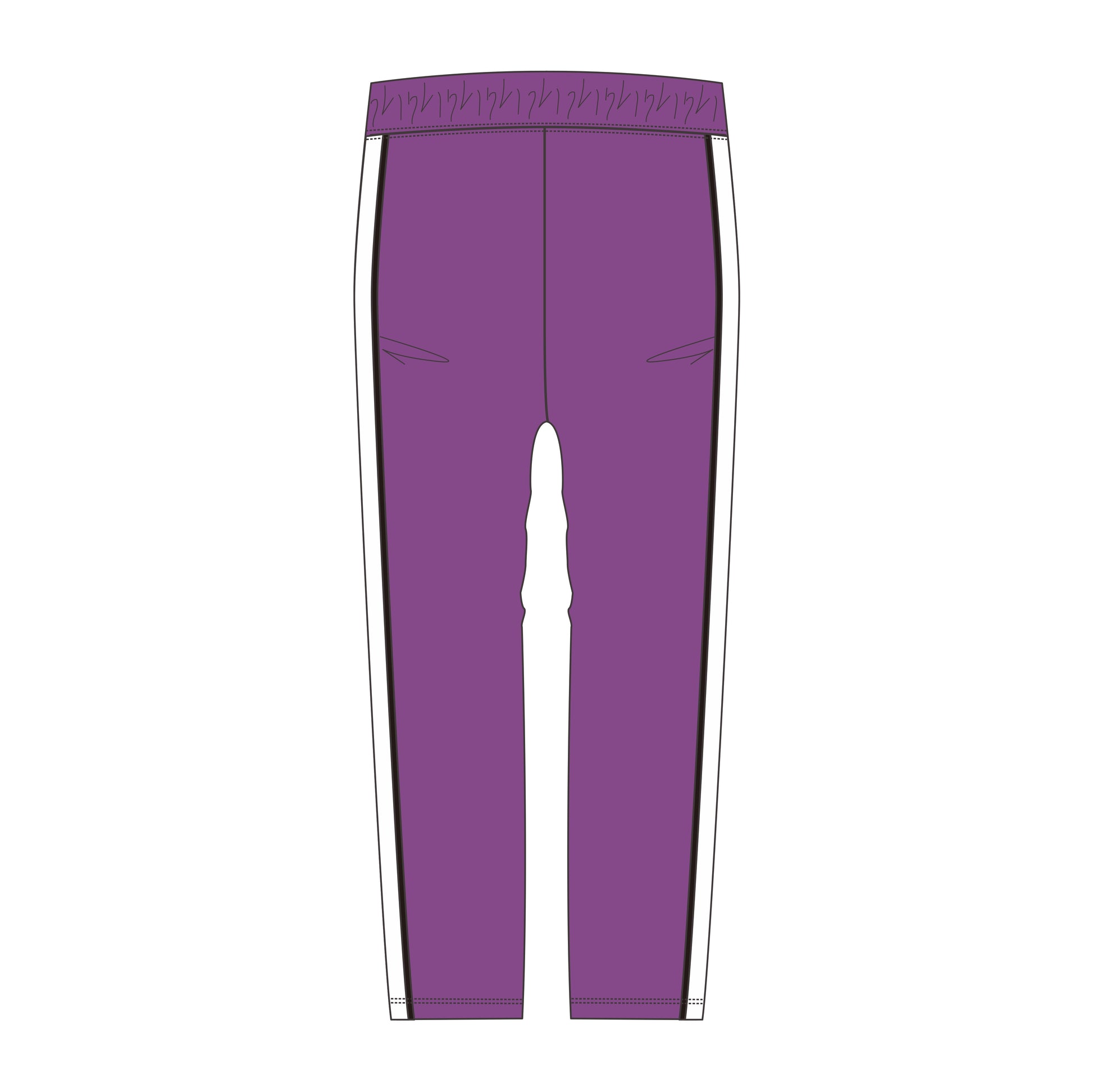 ハイキュー!!_Lサイズ_高校ジャージ パンツ 白鳥沢学園高校