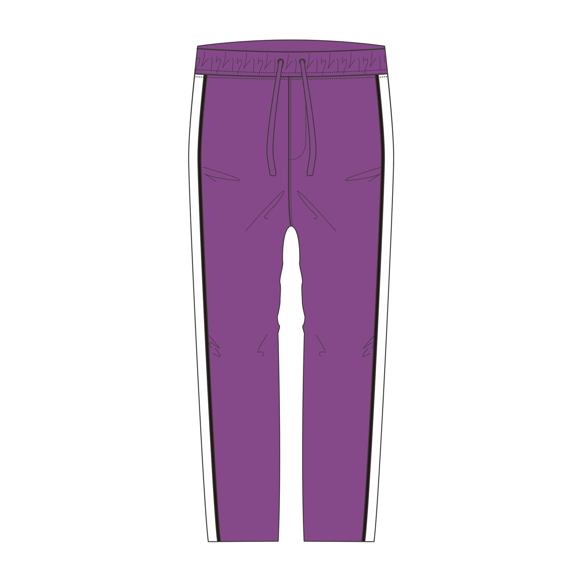 ハイキュー!!_XLサイズ_高校ジャージ パンツ 白鳥沢学園高校