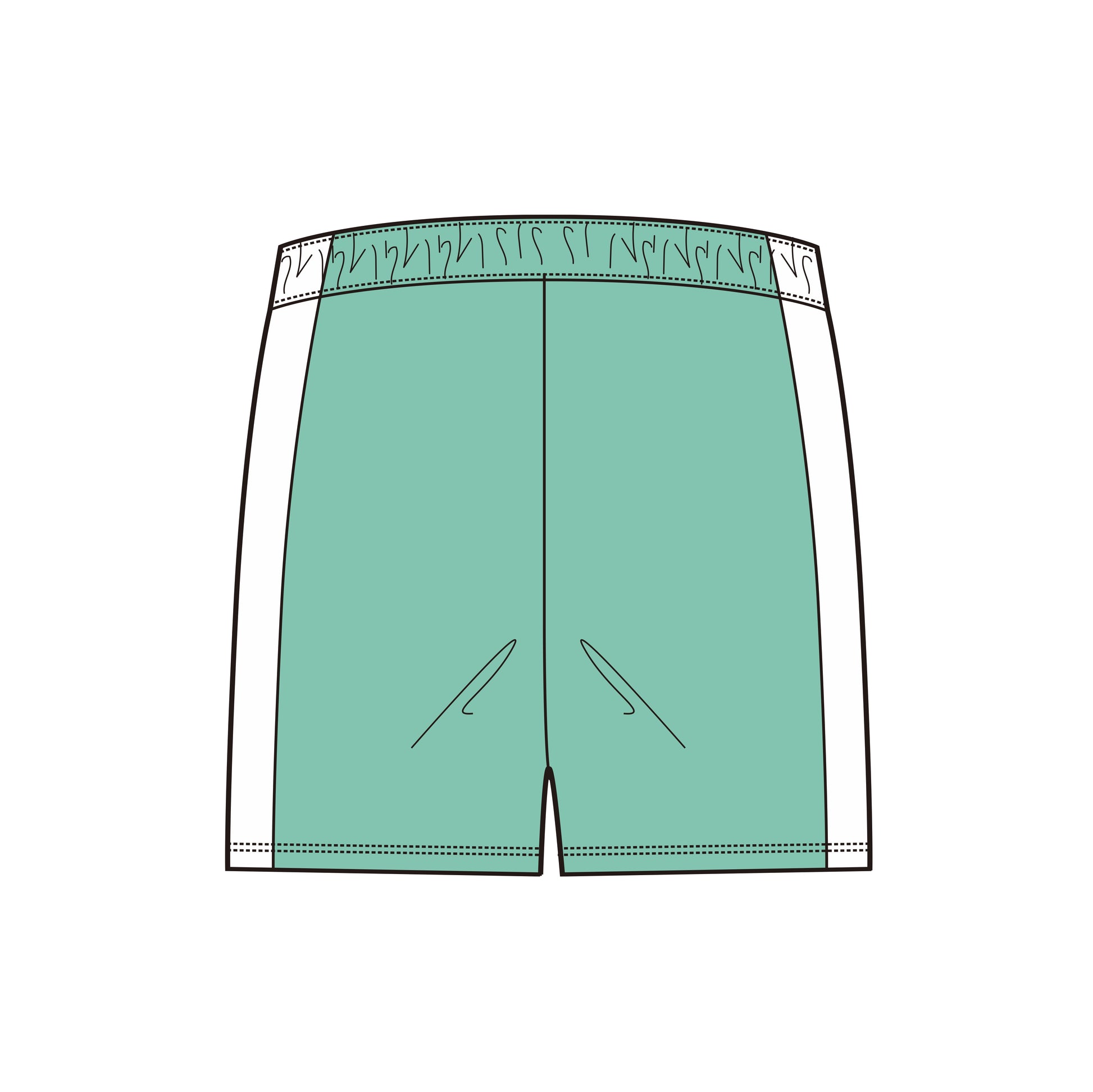 ハイキュー!!_XLサイズ_高校ユニフォーム ハーフパンツ 青葉城西高校