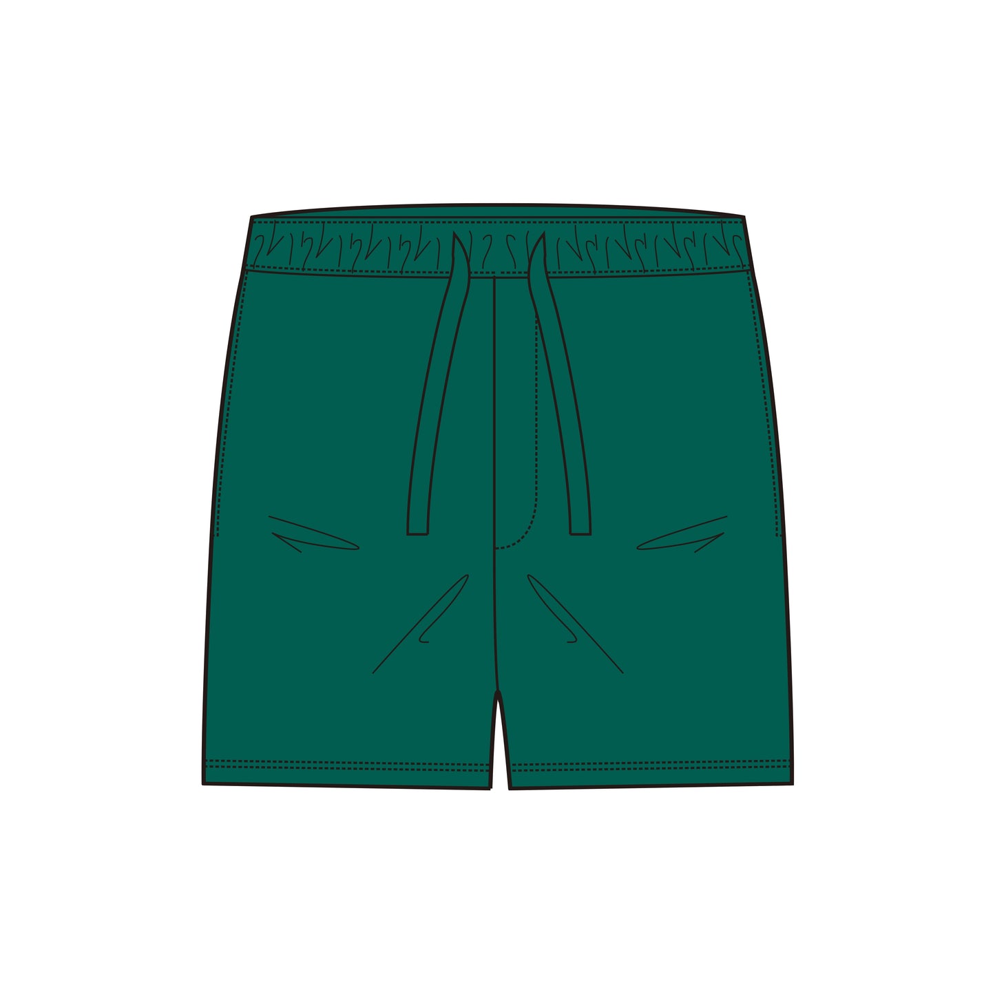 ハイキュー!!_Lサイズ_高校ユニフォーム ハーフパンツ 伊達工業高校