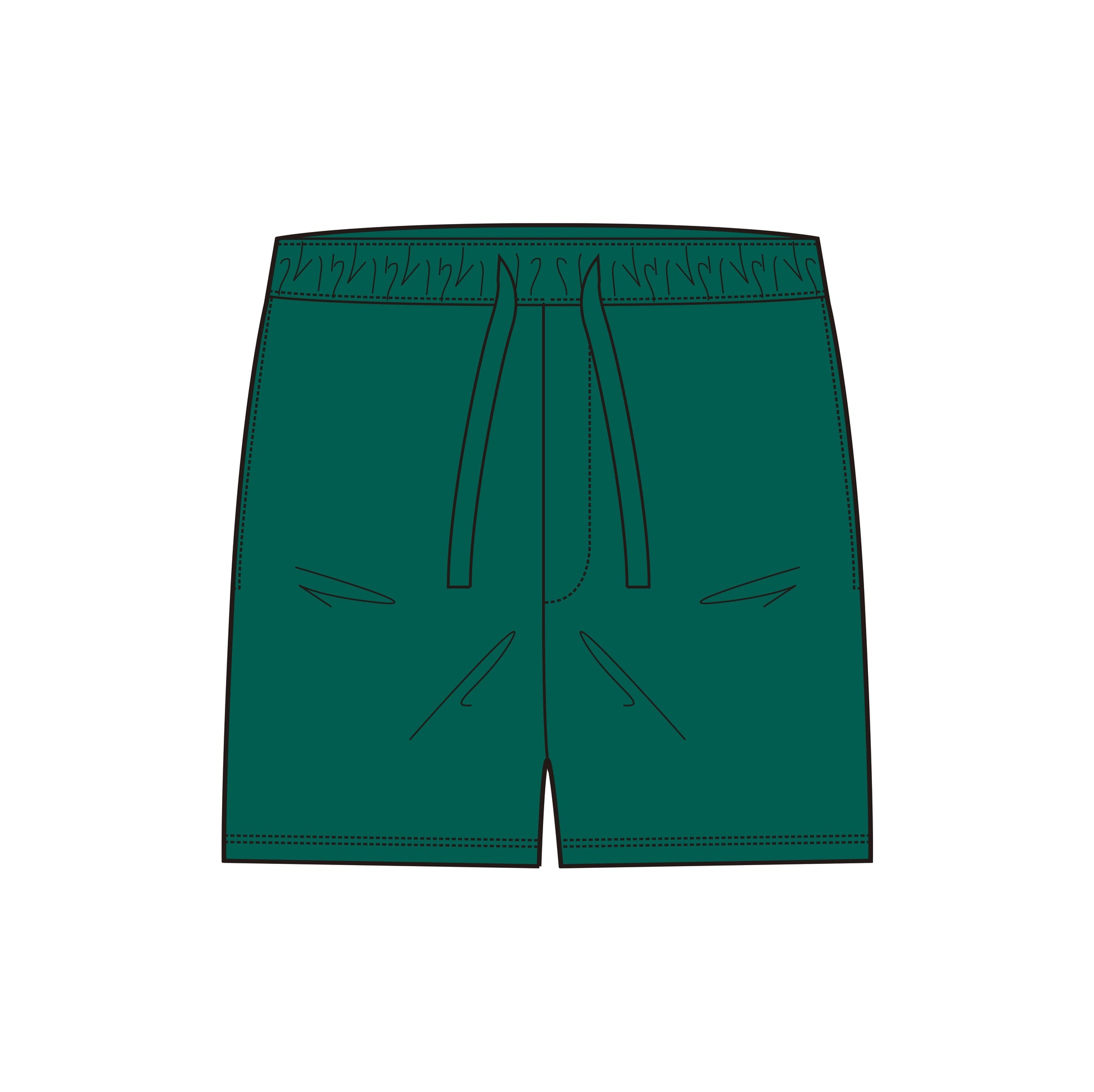 ハイキュー!!_XLサイズ_高校ユニフォーム ハーフパンツ 伊達工業高校