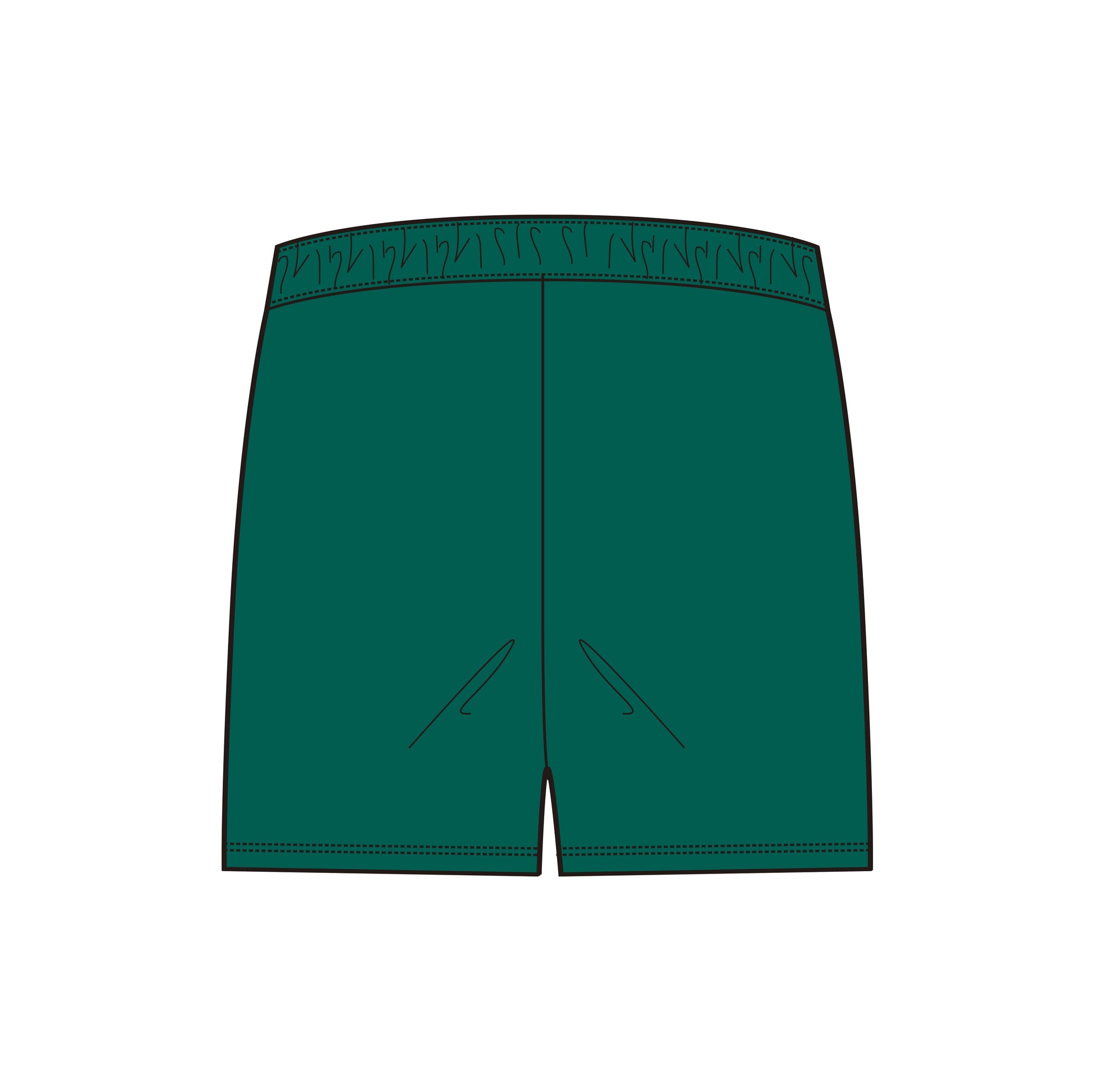 ハイキュー!!_XLサイズ_高校ユニフォーム ハーフパンツ 伊達工業高校