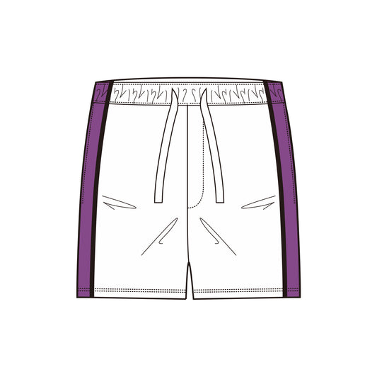 ハイキュー!!_XLサイズ_高校ユニフォーム ハーフパンツ 白鳥沢学園高校