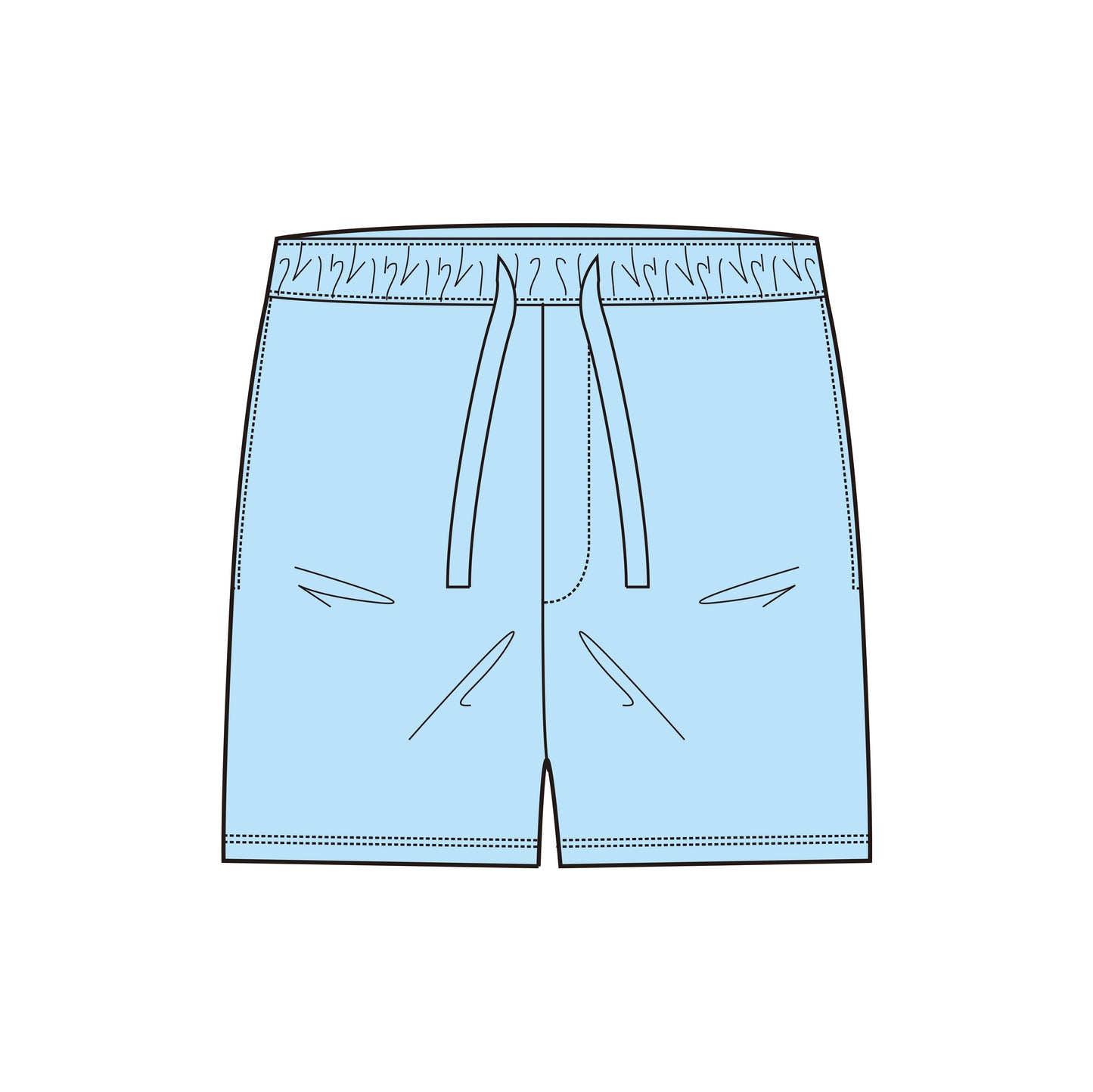 ハイキュー!!_Lサイズ_高校ユニフォーム ハーフパンツ 鴎台高校