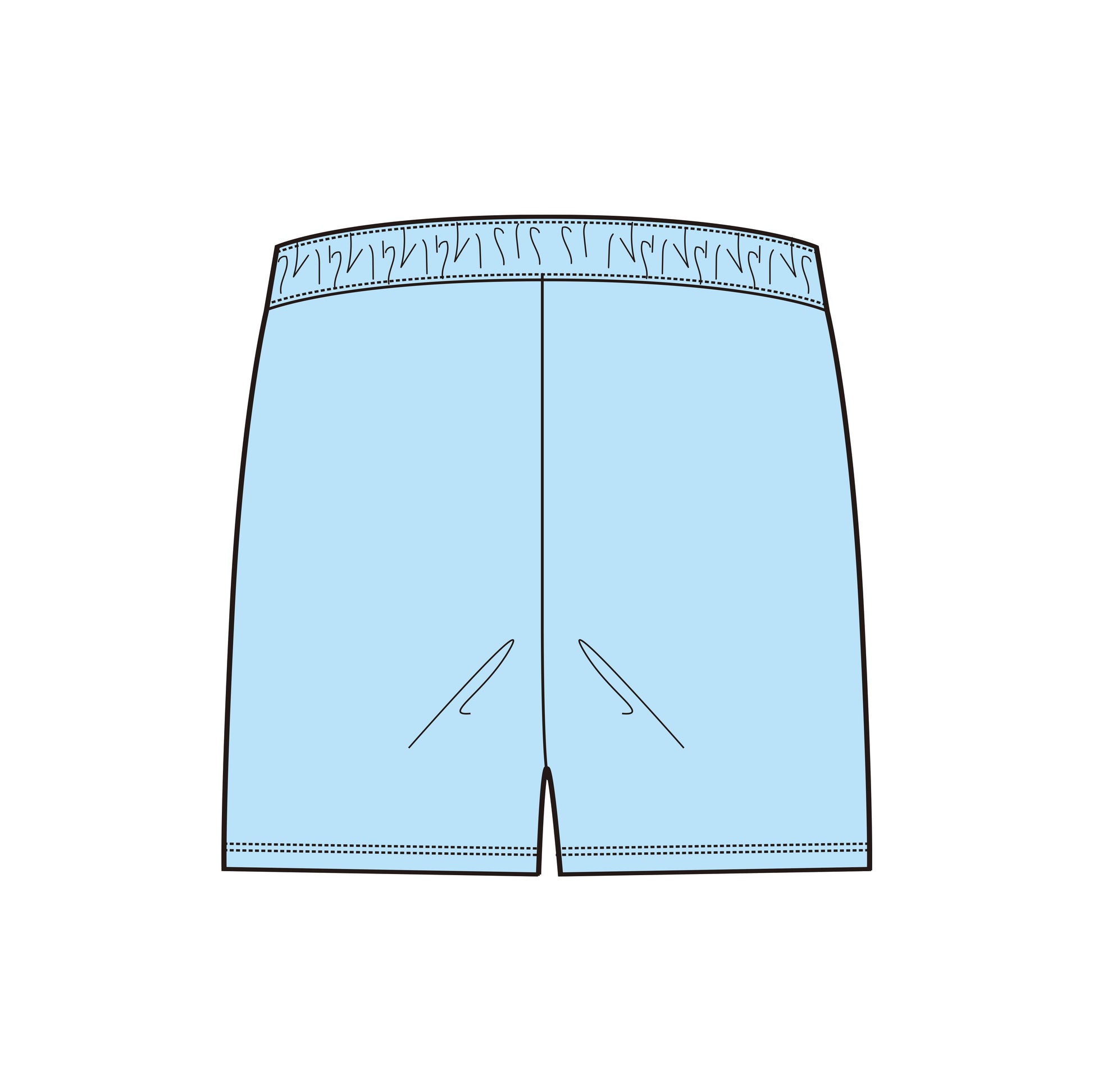 ハイキュー!!_Lサイズ_高校ユニフォーム ハーフパンツ 鴎台高校