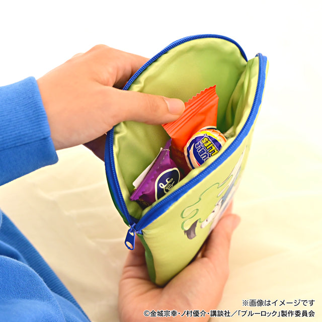 ブルーロック_Ms LUTRAコラボ ダイカットポーチ(潔 世一)