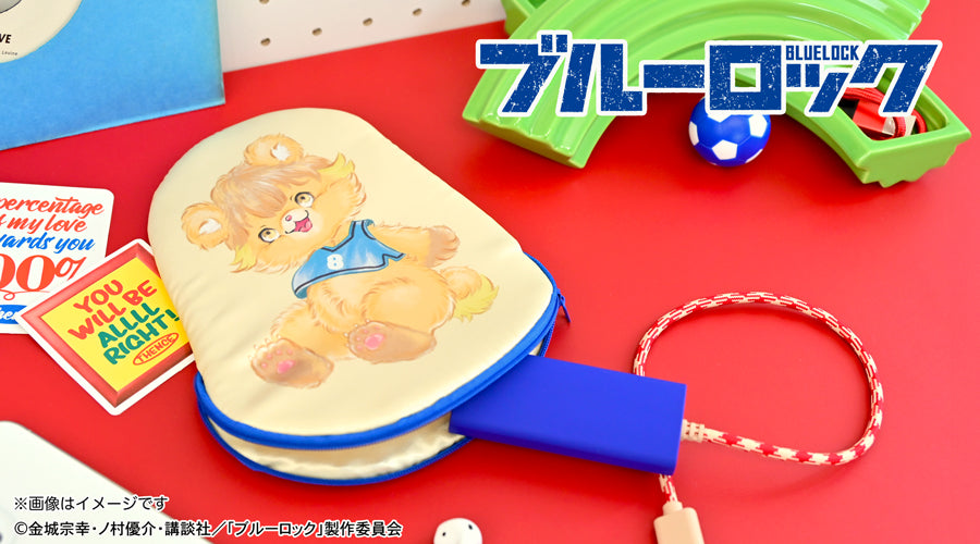 ブルーロック_Ms LUTRAコラボ ダイカットポーチ(蜂楽 廻)