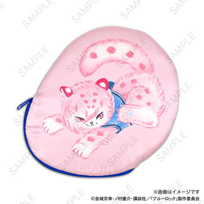 ブルーロック_Ms LUTRAコラボ ダイカットポーチ(千切 豹馬)