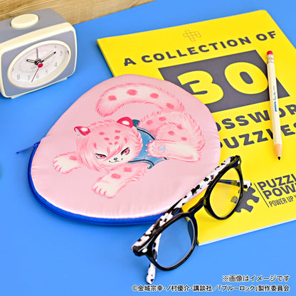 ブルーロック_Ms LUTRAコラボ ダイカットポーチ(千切 豹馬)