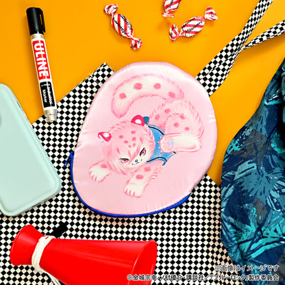 ブルーロック_Ms LUTRAコラボ ダイカットポーチ(千切 豹馬)