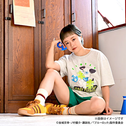 ブルーロック_Ms LUTRAコラボ ゆったりTシャツ(潔 世一)