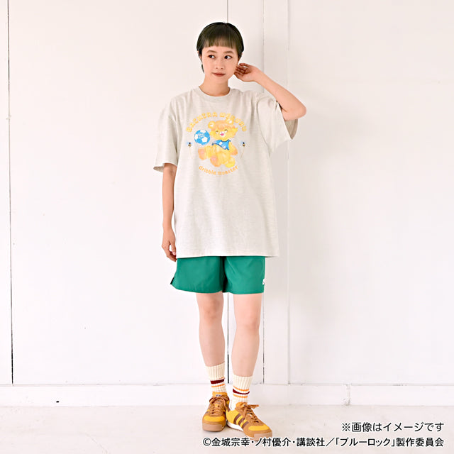 ブルーロック_Ms LUTRAコラボ ゆったりTシャツ(蜂楽 廻)